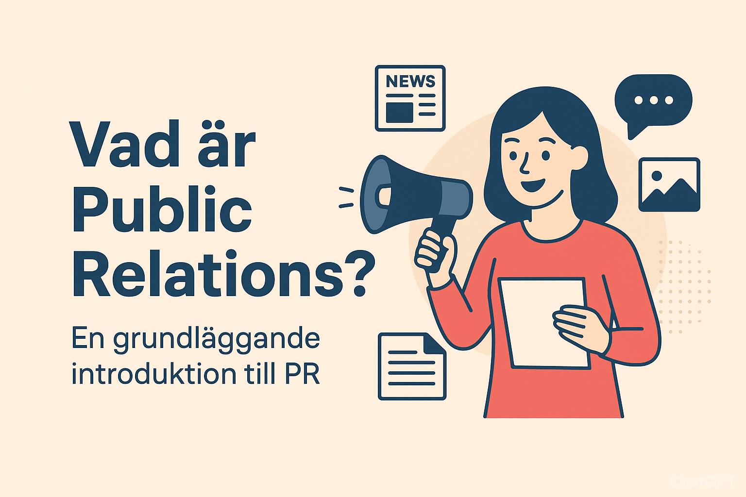 Vad är public relations?